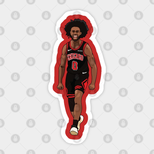 Coby White - Chicago Bulls Sticker by xavierjfong